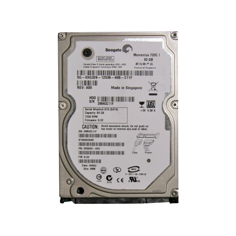 Dell - 80GB 7.2K SATA Hard Drive - XG329