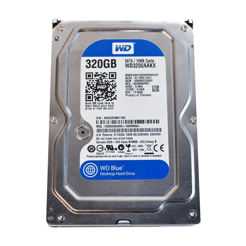 Dell - 320GB 7.2K SATA 1.5Gbps 3.5" Hard Drive - XJ8VM