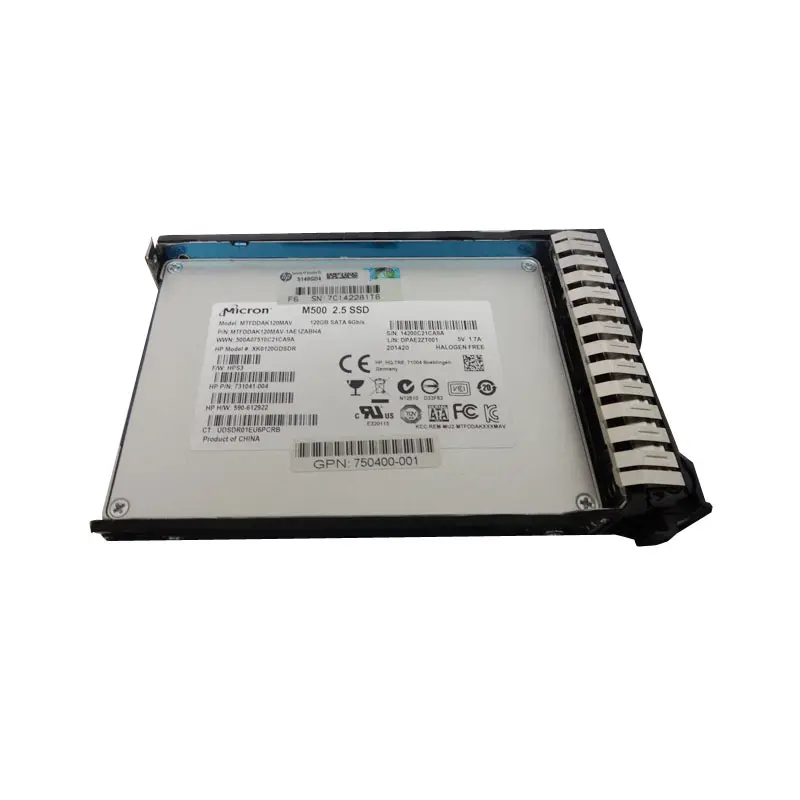 XK0120FDSDR.jpg HP - 120GB SATA 2.5" SSD - XK0120FDSDR - Image 1