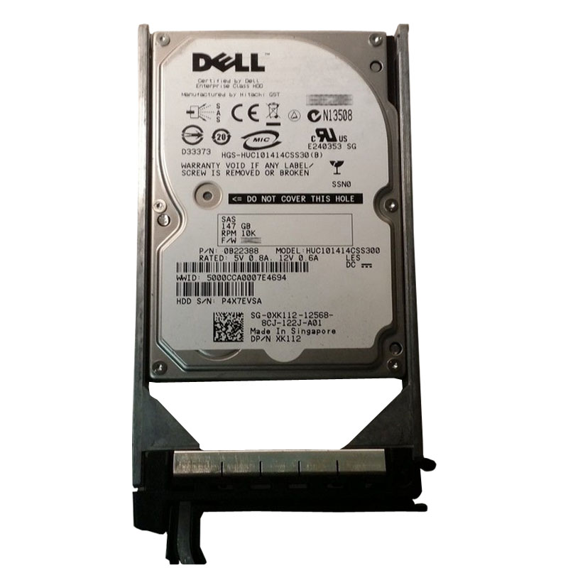 Dell - 147GB 10K SAS 2.5" Hard Drive - XK112