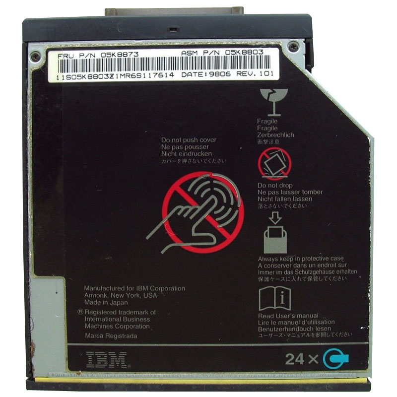 XM-1702B.jpg Toshiba - 24x CD-ROM Drive - XM-1702B - Image 1
