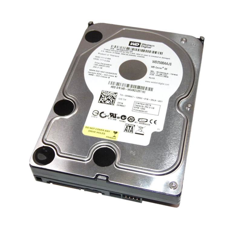 Dell - 250GB 7.2K SATA 3.5" 8MB Cache Hard Drive - XM667