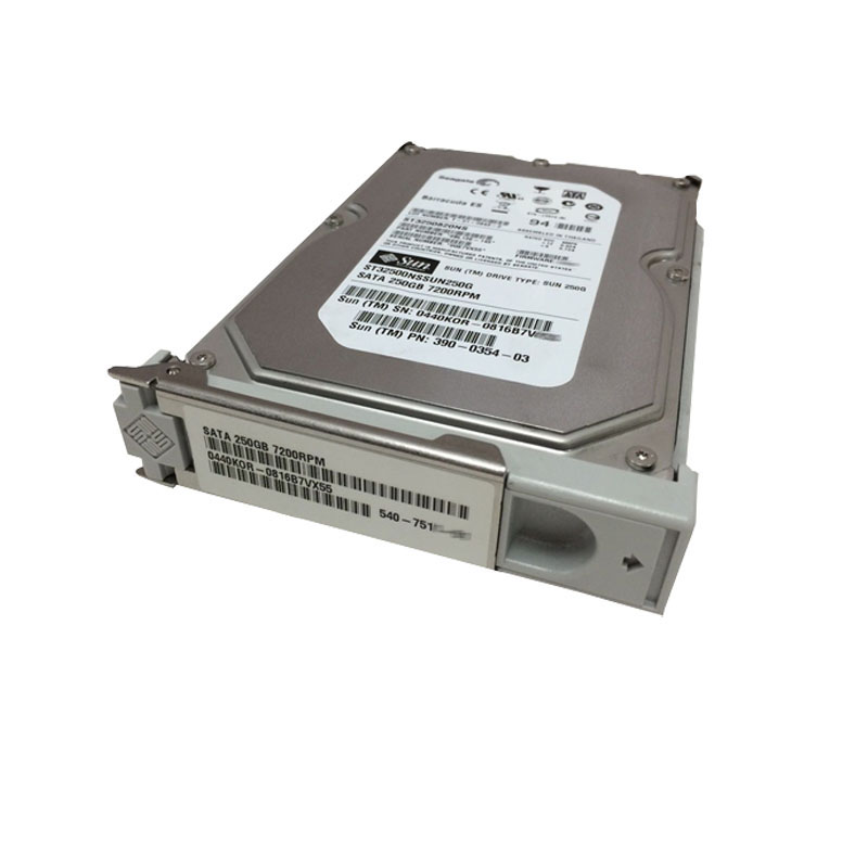 Sun Microsystems - 250GB 7.2K SATA 3.0Gbps 3.5" Hard Drive - XRA-ST1CE-250G7K