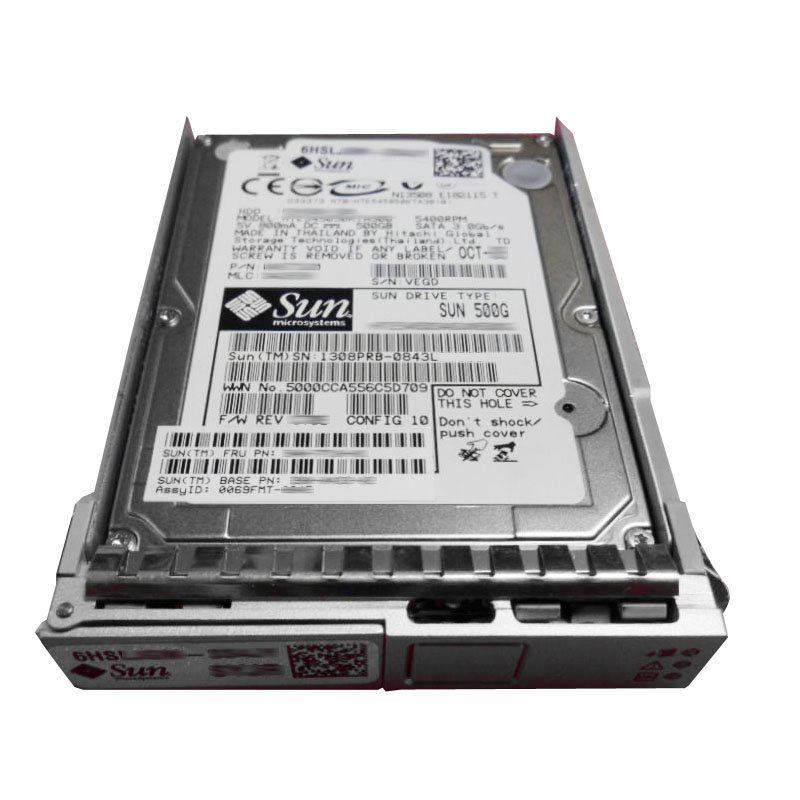 Sun Microsystems - 500GB 5.4K SATA 2.5Inch Hard Drive - XRA-ST2CF-500G5K