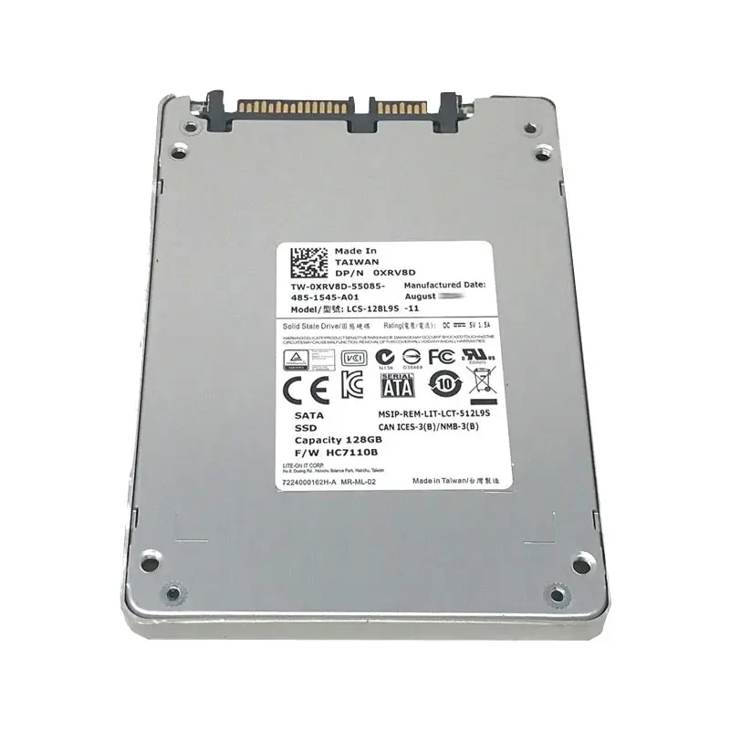 XRV8D.jpg Dell - 128GB SATA I 2.5" SSD - XRV8D - Image 1