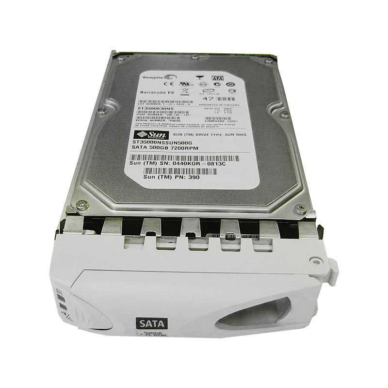 Sun Microsystems - 500GB 7.2K SATA 3.5Inch Hard Drive - XTA-ST1NJ-500G7K
