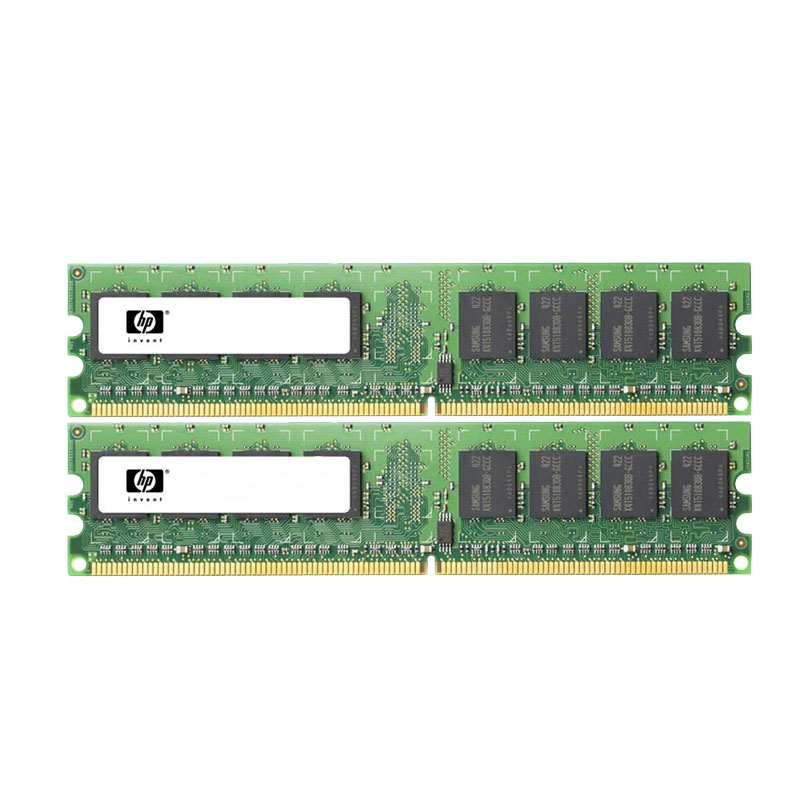 HP - 4GB 2x2GB DDR3 PC3-10600 Non-ECC Unbuffered Memory - XU966AV