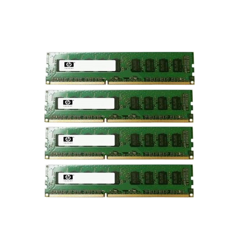 HP - 8GB 4x2GB DDR3 PC3-10600 ECC 240-Pins Memory - XU971AV