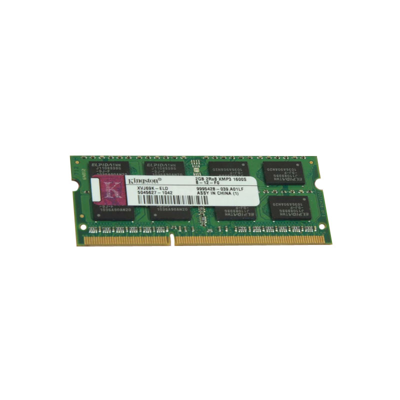 Kingston - 2GB DDR3 PC3-10600 Non-ECC Unbuffered 204-Pins Memory - XVJ69K-ELD