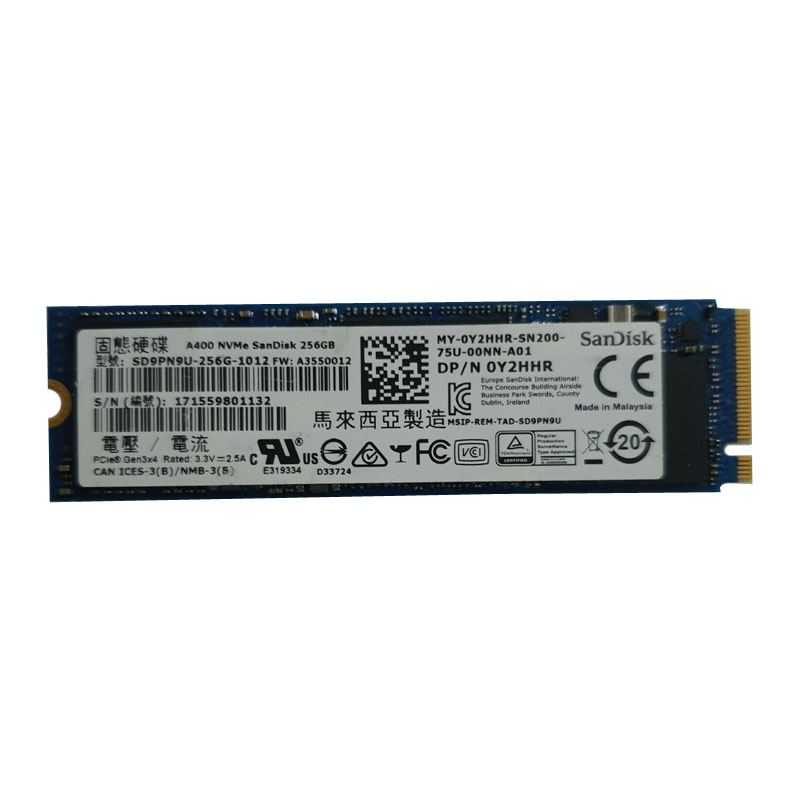 Dell - 256GB PCIe SSD - Y2HHR