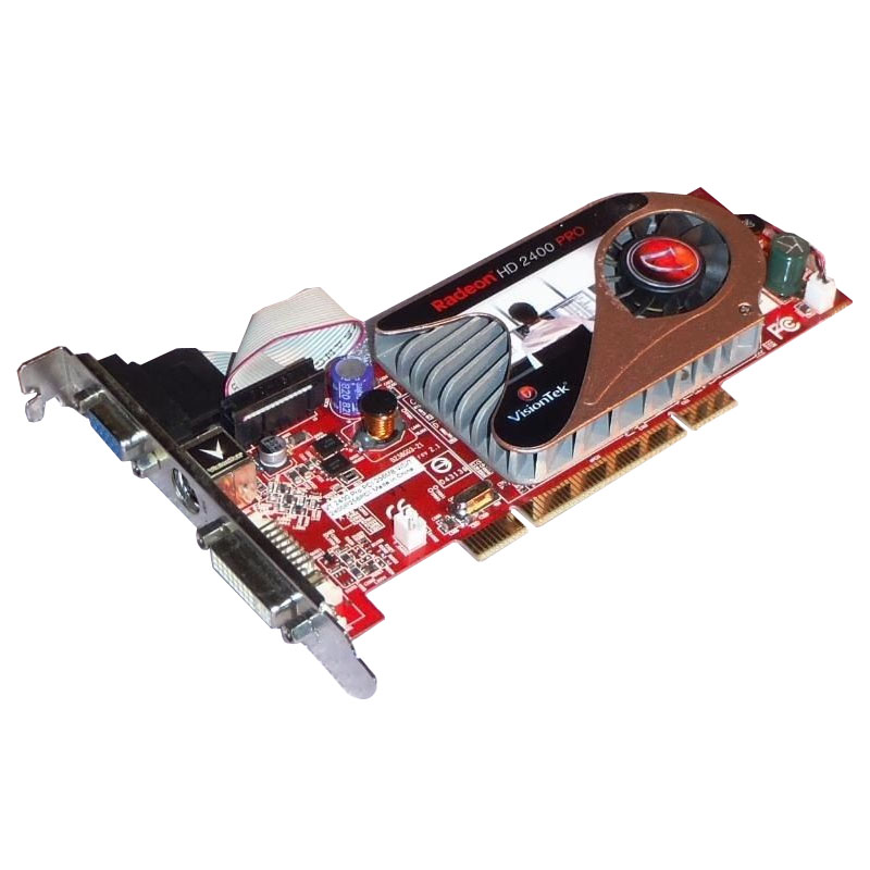 Y326P.jpg Dell - 256MB PCI-E ATI Radeon HD2400 Pro Video Card - Y326P - Image 1