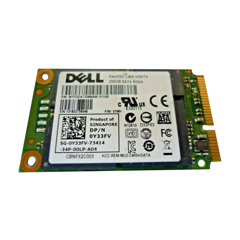 Dell - 256GB mSATA SSD - Y33FV