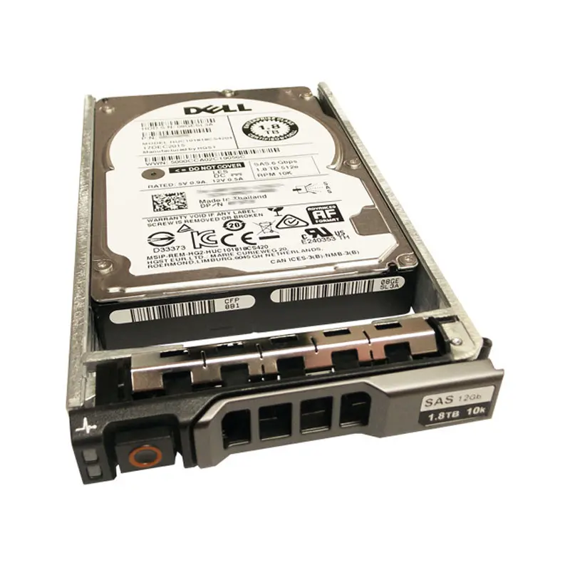 Y3YC8.jpg Dell - 1.8TB 10K SAS 12.0Gbps 2.5" Hard Drive - Y3YC8 - Image 1