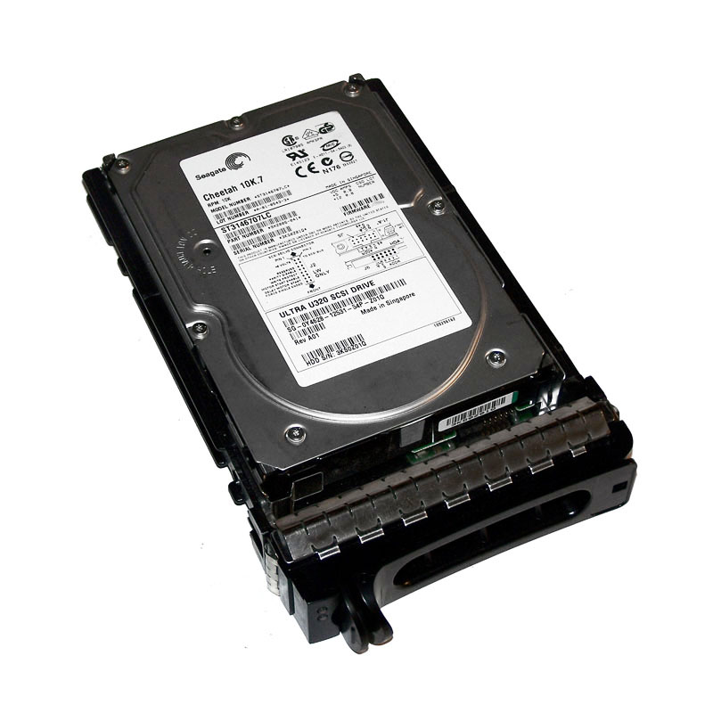 Dell - 146GB 10K 80-PIN Ultra-320 SCSI 3.5" Hard Drive - Y4628