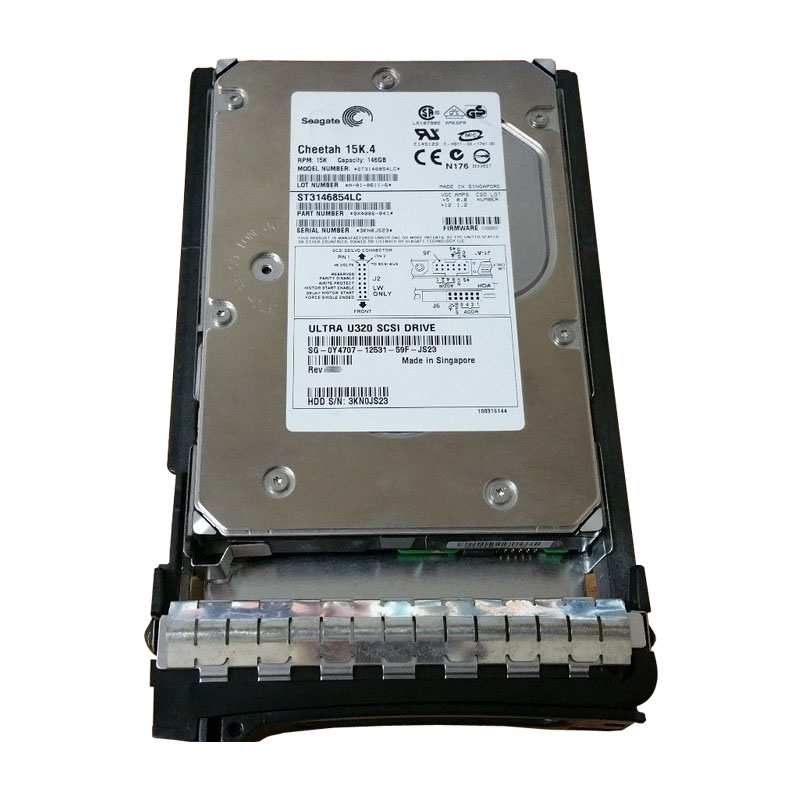 Dell - 146GB 15K 80-PIN SCSI 3.5" Hard Drive - Y4707