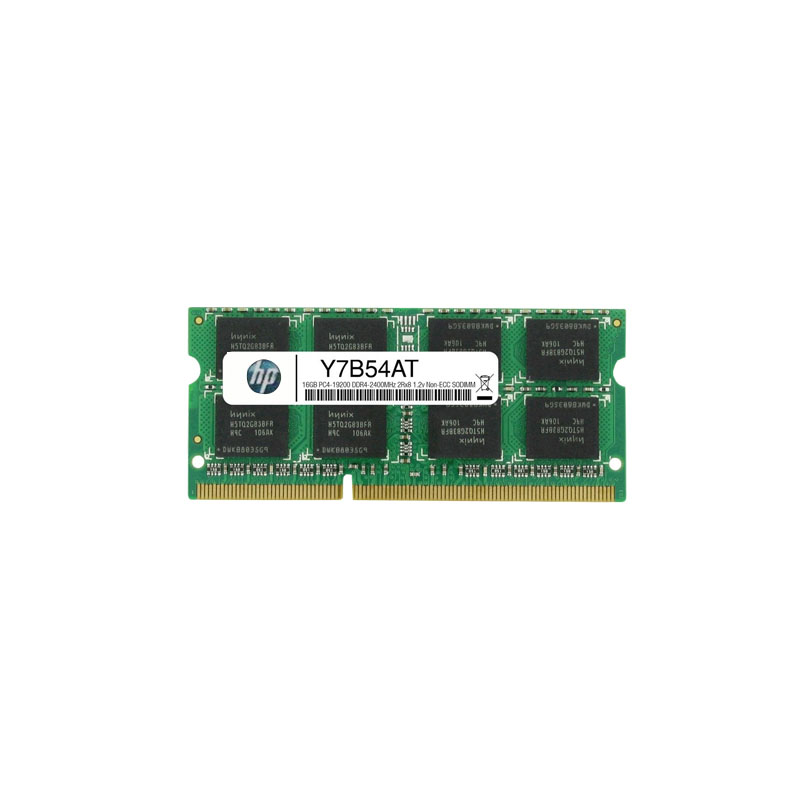 HP - 16GB DDR4 PC4-19200 Non-ECC Unbuffered 260-Pins Memory - Y7B54AT