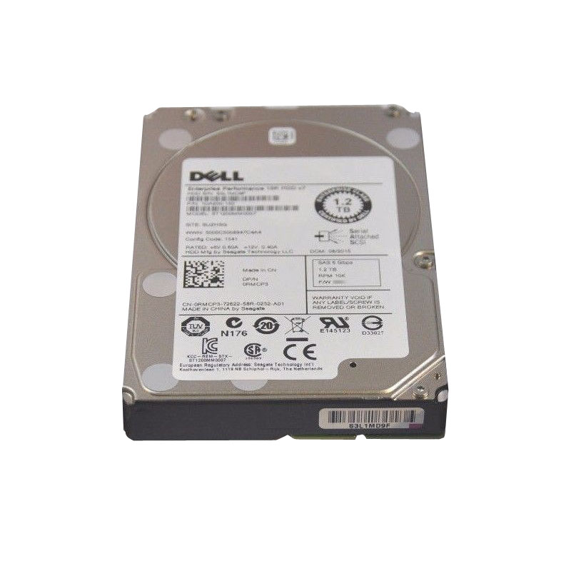 Dell - 1.2TB 10 SAS 2.5" 64MB Hard Drive - Y7VC1