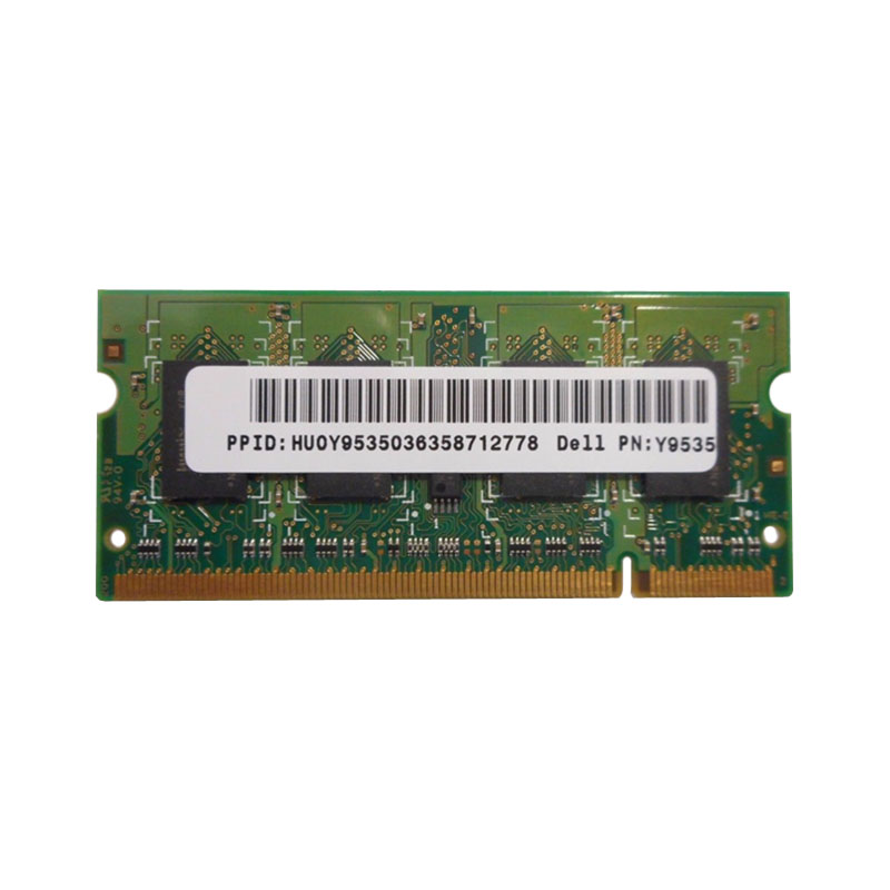 Dell - 1GB DDR2 PC2-5300 200-Pins Memory - Y9535