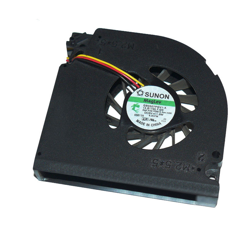 YD615.jpg Dell - Fan Assembly for Inspiron 1501 - YD615 - Image 1