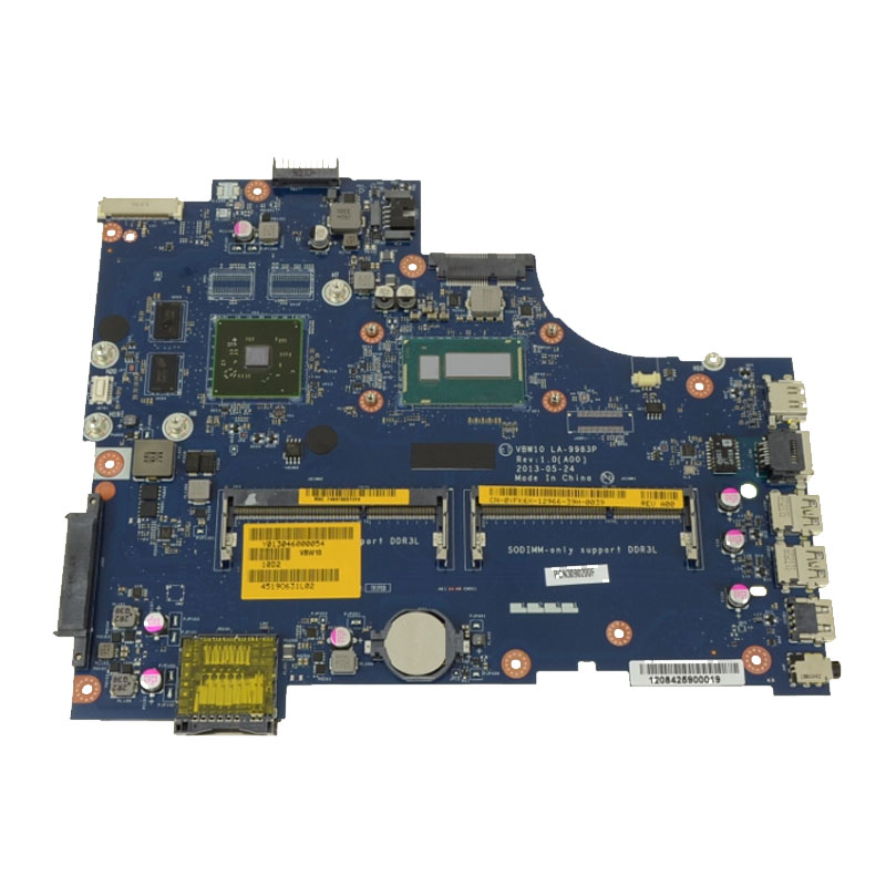 Dell - Laptop Motherboard for Inspiron 17 3737 - YFK6X