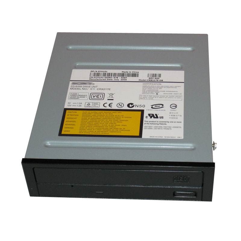 YH151.jpg Dell - 48X IDE CD-RW Drive - YH151 - Image 1