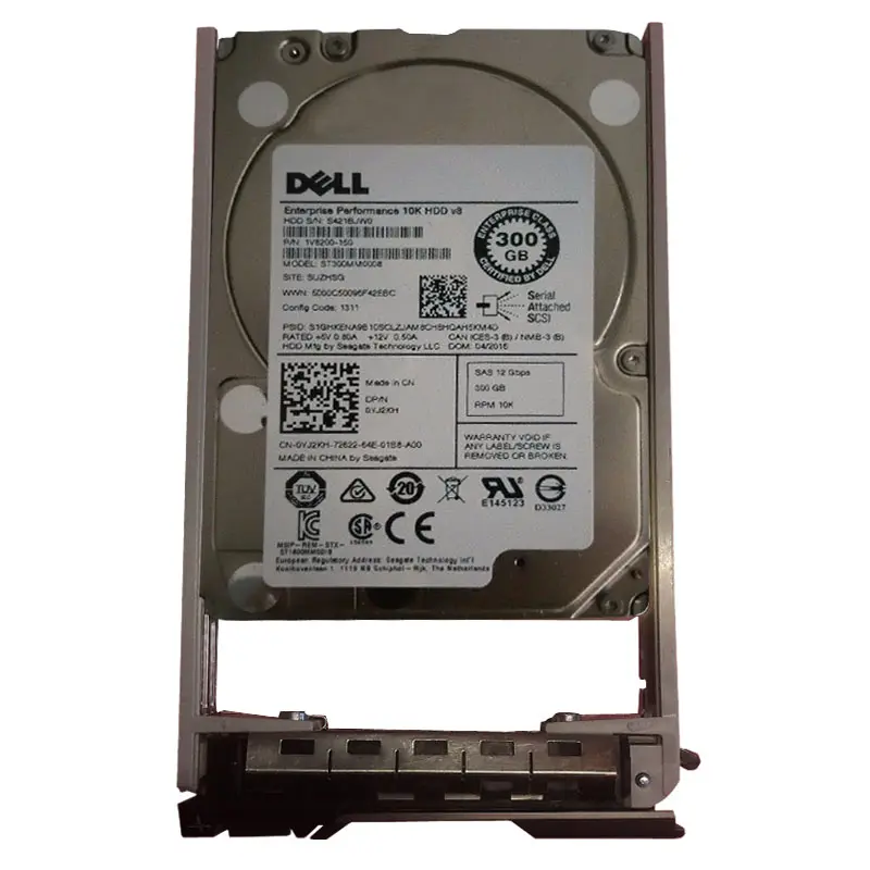 YJ2KH.jpg Dell - 300GB 10K SAS 12.0Gbps 2.5" Hard Drive - YJ2KH - Image 1