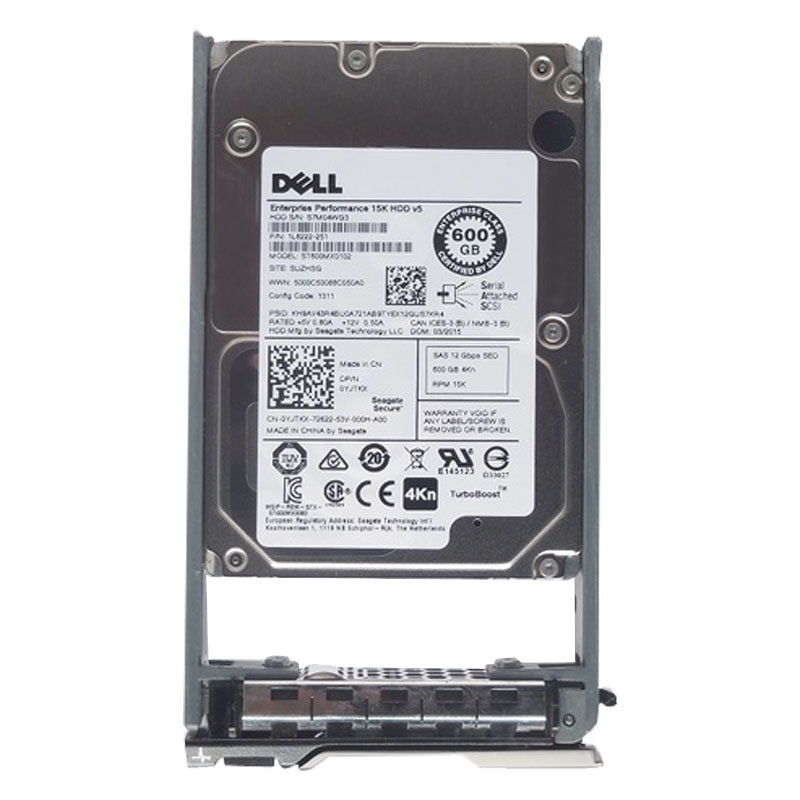 Dell - 600GB 15K SAS 12.0Gbps 2.5" Hard Drive - YJTKX