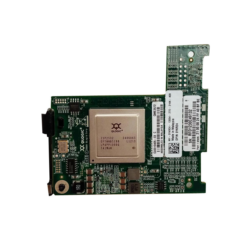 YKR24.jpg Dell - 8Gbps Dual Port Fibre Mezzanine Controller Card - YKR24 - Image 1