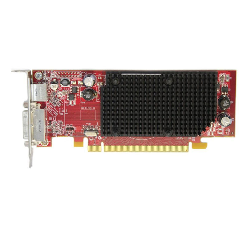YR863.jpg Dell - 256MB PCI-E DVI ATI Radeon HD2400 XT Video Card - YR863 - Image 1