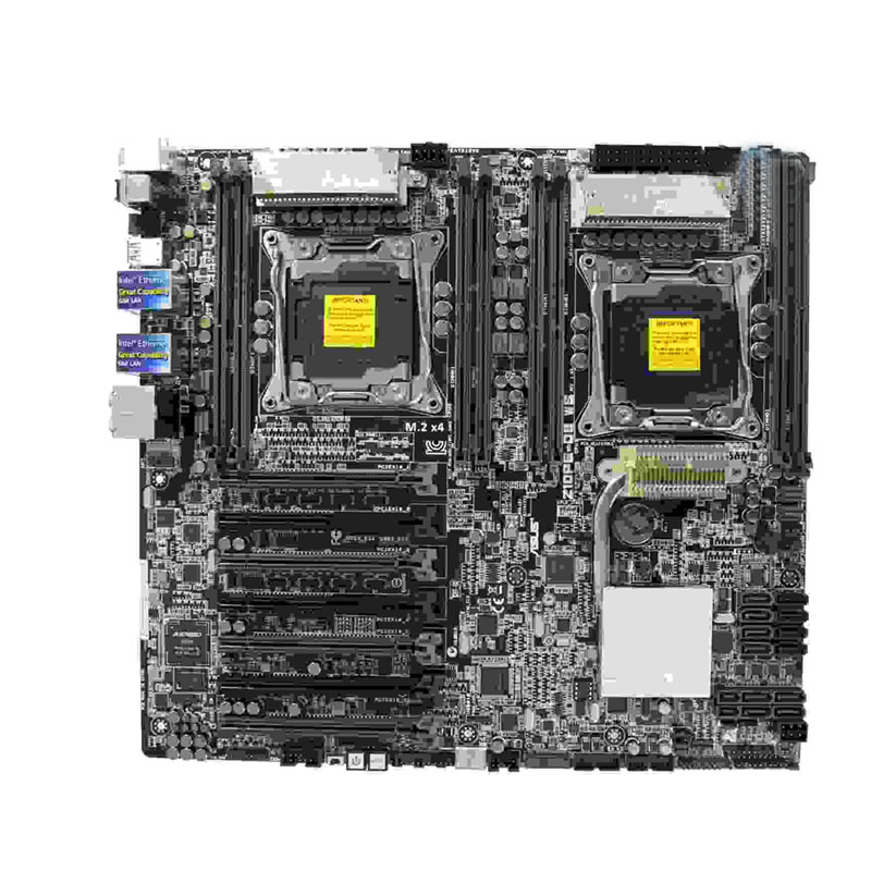 Asus - Dual Socket LGA2011-V3 EEB Server Motherboard - Z10PE-D8