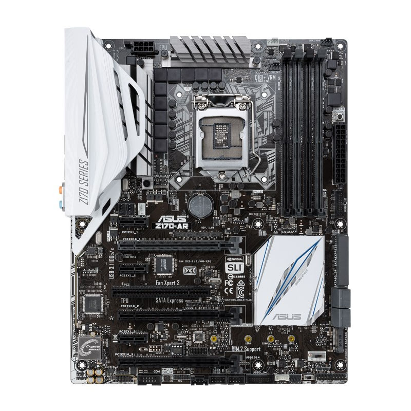 Asus - ATX Server Motherboard Only - Z170-AR