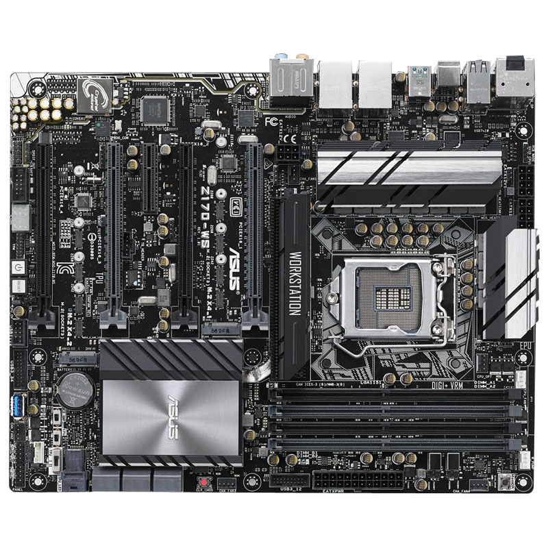 Asus - ATX Server Motherboard Only - Z170-WS