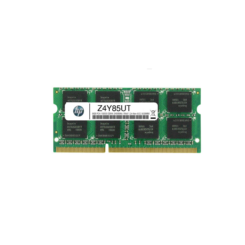 HP - 8GB DDR4 PC4-19200 Non-ECC Unbuffered 260-Pins Memory - Z4Y85UT