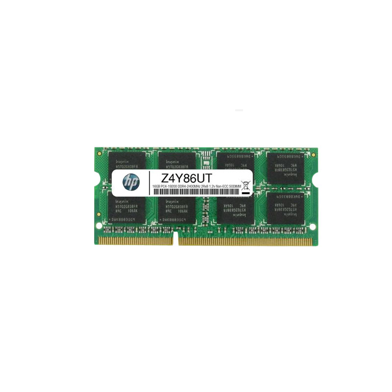 HP - 16GB DDR4 PC4-19200 Non-ECC Unbuffered 260-Pins Memory - Z4Y86UT