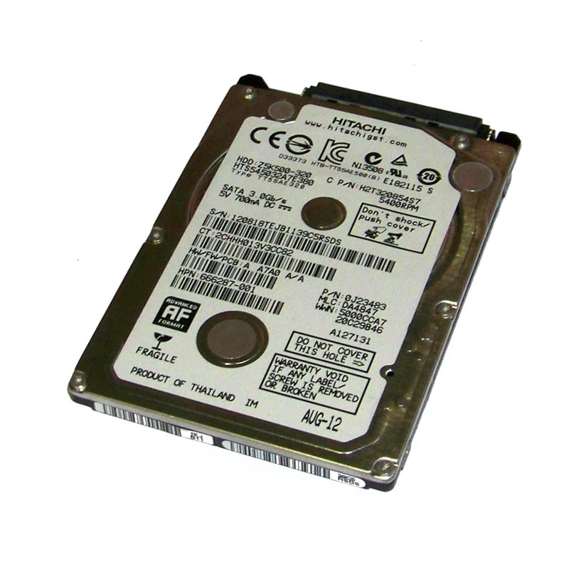 HP - 320GB 5400RPM 2.5-Inch SATA 3.0GBPS Hard Drive - Z5K500-320