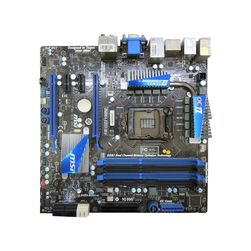 Z68MA-ED55.jpg MSI - Desktop Motherboard Only - Z68MA-ED55 - Image 1