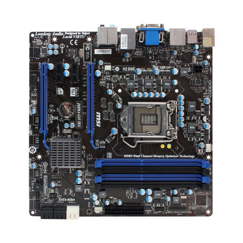 Z68MA-G45.jpg MSI - Desktop Motherboard Only - Z68MA-G45 - Image 1