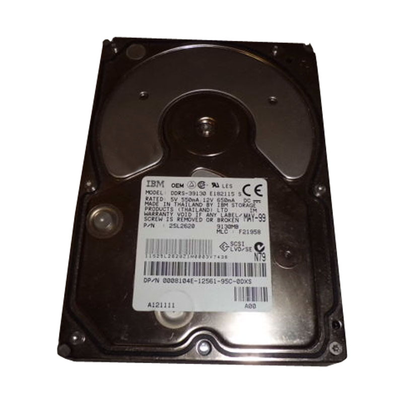 Dell 0008104E - 9.1GB 68-Pins SCSI Hard Drive