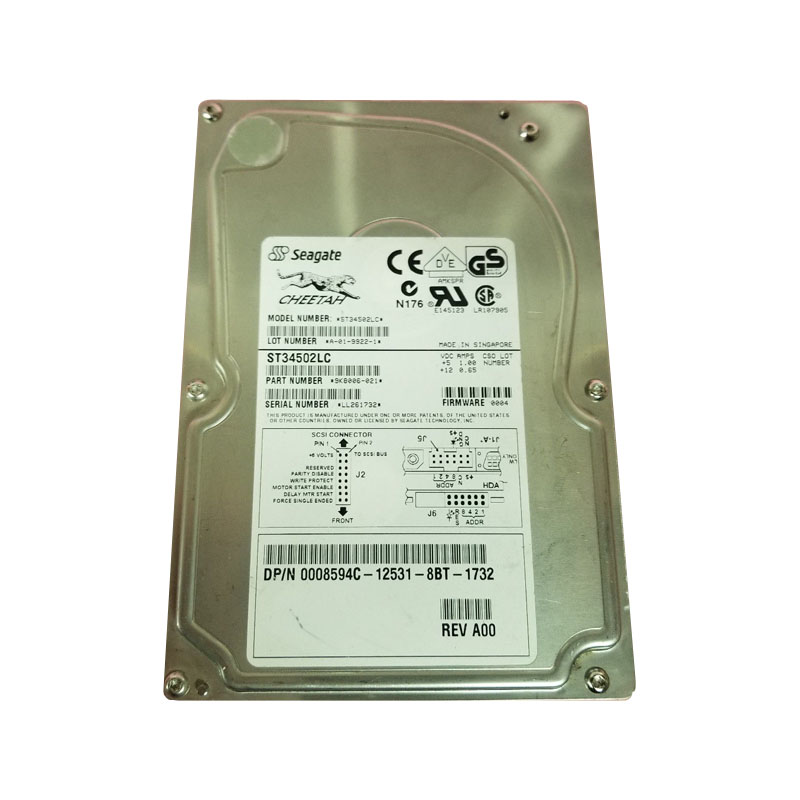 Dell 0008594C - 4.5GB Ultra SCSI Hard Drive