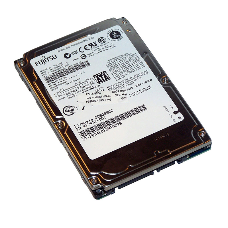 Fujitsu 0080892C - 80.0GB 5400RPM 2.5Inch SATA Hard Drive