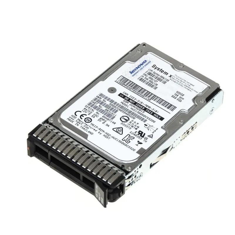 00AJ130.jpg 00AJ130 IBM - 600GB 15K SAS 6.0Gbps 2.5" Hard Drive - Image 1