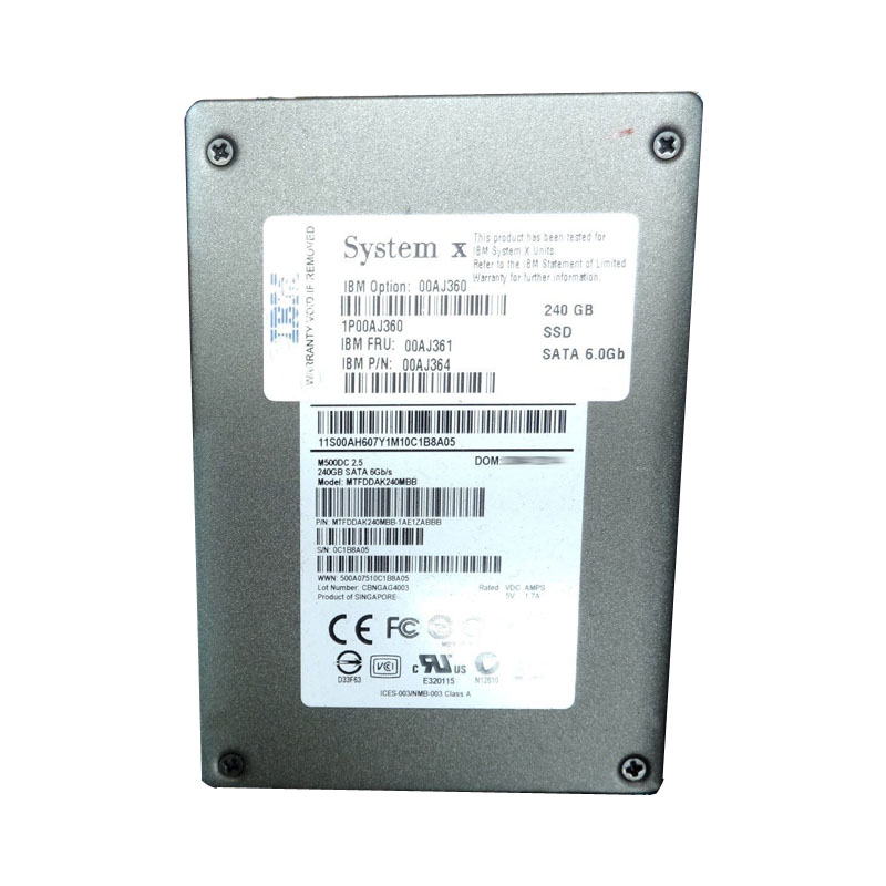 IBM 00AJ361 - 240GB SATA 2.5" SSD