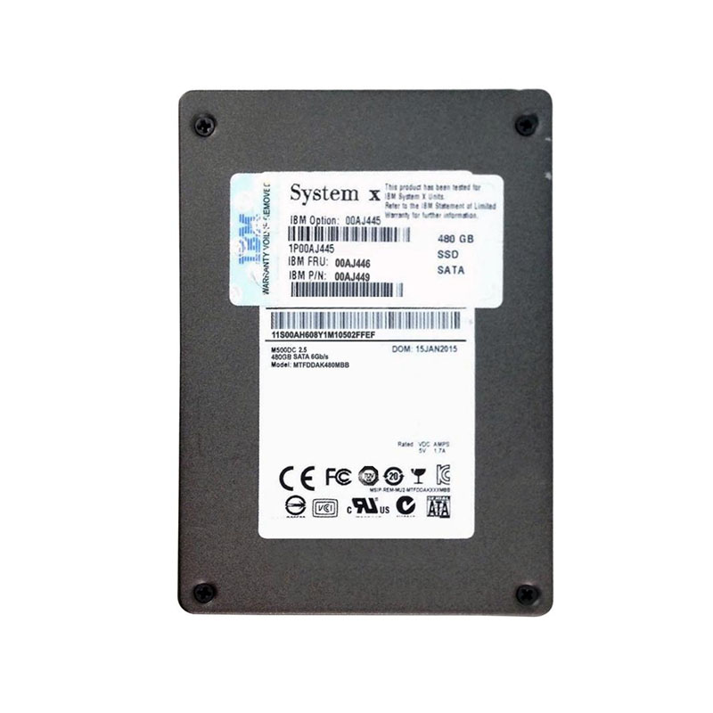 IBM 00AJ449 - 480GB SATA 3.5" SSD