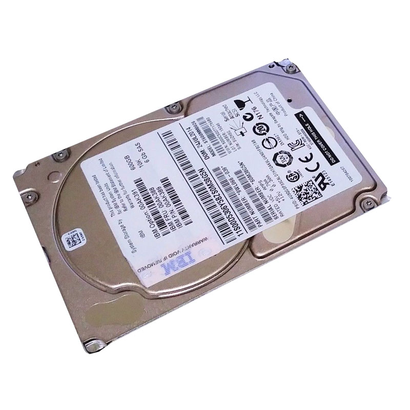 IBM 00AK391 - 600GB 10 SAS 2.5" Hard Drive