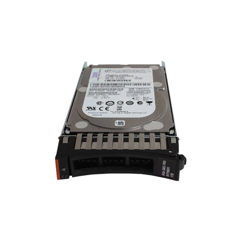 00AR328.jpg 00AR328 IBM - 1TB 7.2K SAS 2.5" Hard Drive - Image 1