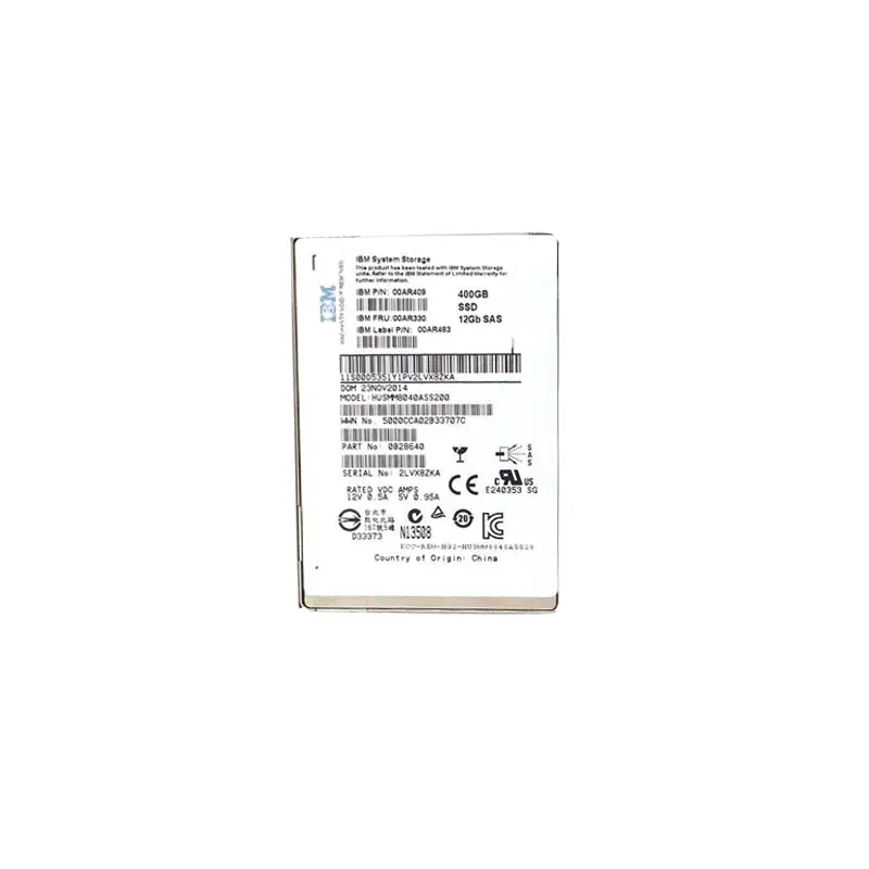 00AR409.jpg IBM 00AR409 - 400GB SAS 2.5" SSD - Image 1