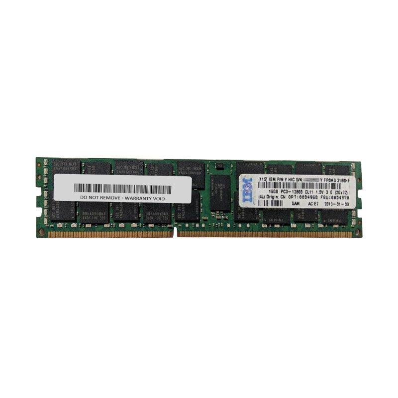 IBM 00D4967 - 16GB DDR3 PC3-12800 ECC Registered 240-Pins Memory