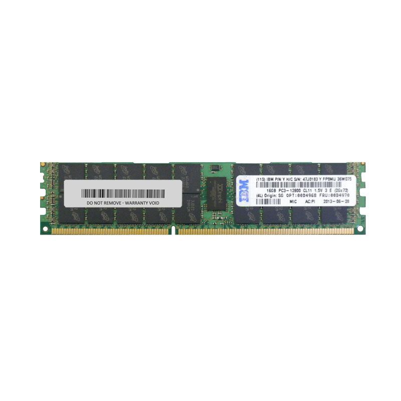 IBM 00D4968 - 16GB DDR3 PC3-12800 ECC Registered Memory