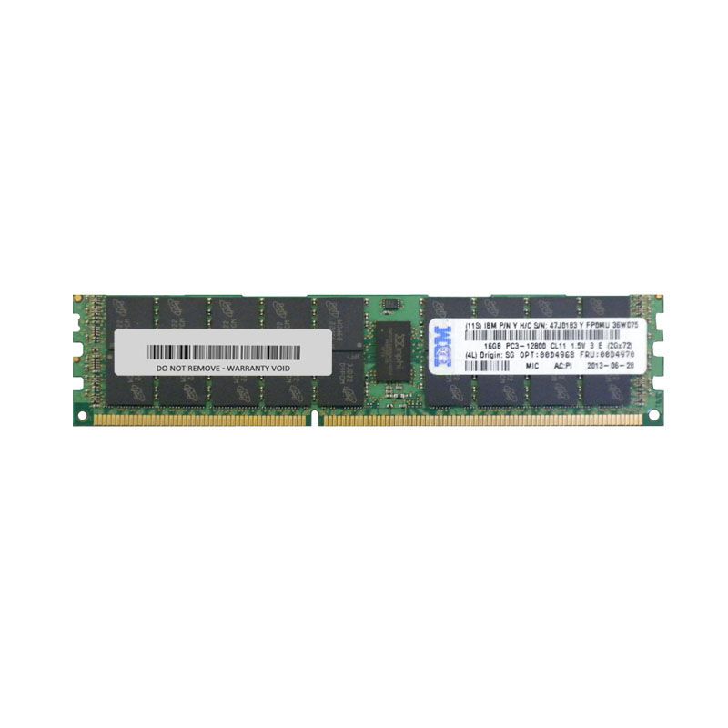 IBM 00D4970 - 16GB DDR3 PC3-12800 ECC Registered Memory
