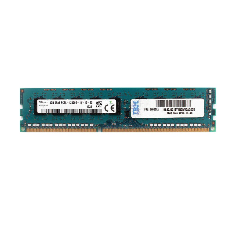 IBM 00D5012 - 4GB DDR3 PC3-12800 ECC Unbuffered 240-Pins Memory